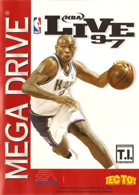 NBA Live 97 (USA, Europe) box cover front